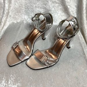 Pedro Garcia Silver Sandals
